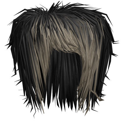 teased blonde & black scene christofer hair