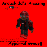 Ardaskidd's Amazing Apparel Group!