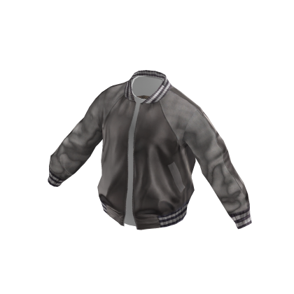 Silver Silk Sukajan Jacket w/ Oni Mask Embroidery