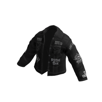 Black Denim Cicak Terbang