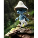 Gato pitufo xd