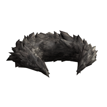 Brown Neck Fur Collar