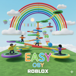 Rainbow Easy Obby 🌈⭐