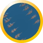 Naval War Veteran Roblox badge thumbnail