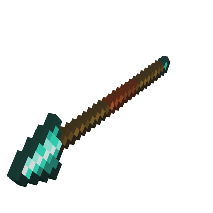 [Hand] Left 8 Bit Diamond Spear thumbnail