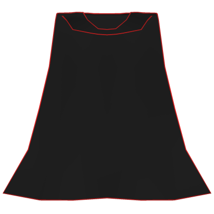 Cartoony Red Anime Cape Roblox item