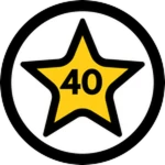 40 stars