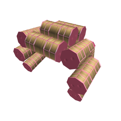 Blonde Hair Roller Hat Roblox item