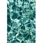 Apple blue sea green