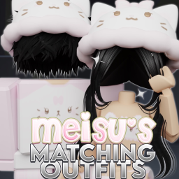 Meisu's matching outfits