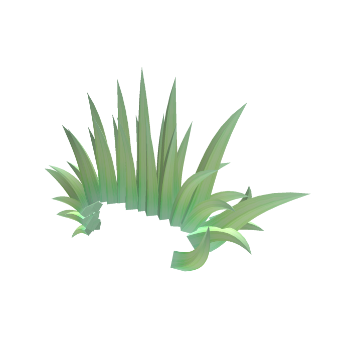 Lime Pastel Fade Punk Mohawk w Horns