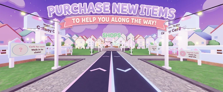 Own a Catboy Café on Roblox, screenshot 3