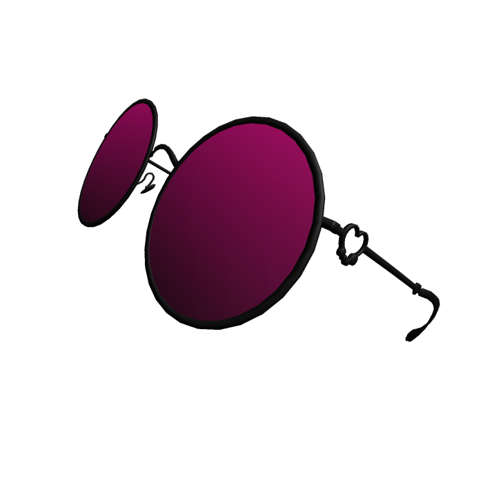 Hot pink heartglasses