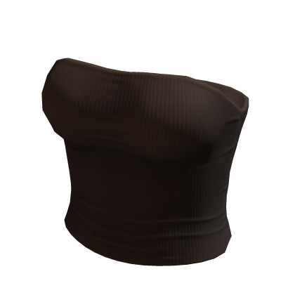 Crop Top Brown Basic Baby Baddie Tight Tee Shirt