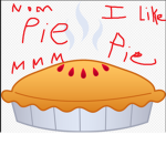 i like pie nom nom