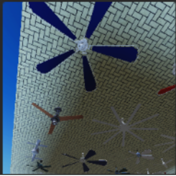 >52" Ceiling fan display