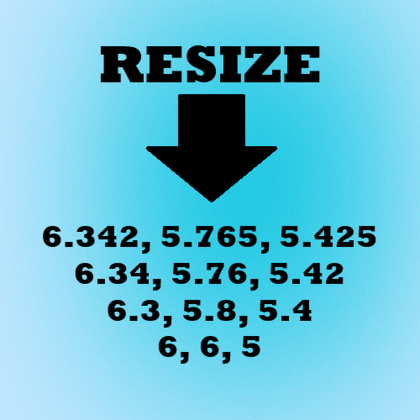 Rounding Size To Nearest