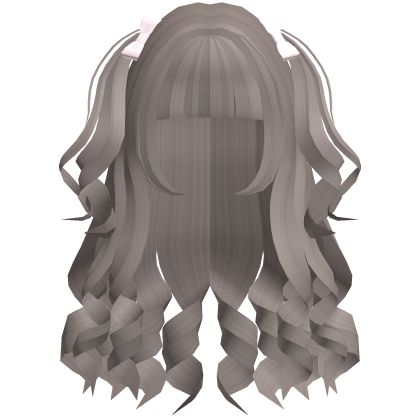  ♡ : ash pretty princess long curly hair  Roblox item
