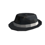 Shiny Black Fedora