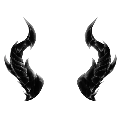 Black Demonic Horns
