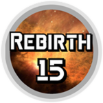 Rebirth 15 Badge