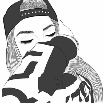 Girl Outline Roblox decal