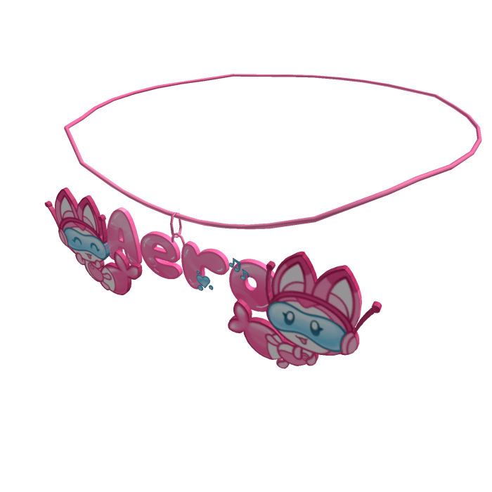 Pink Frutiger Aero Necklace