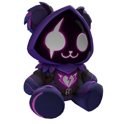 Raven Team Leader mini plushie (Fortnite/Furry)