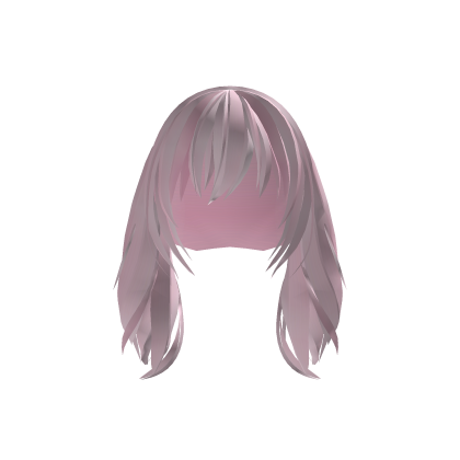 Messy Twintails Hair pink/sakura Roblox item