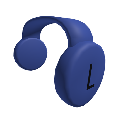 Blue Clockwork Headphones Roblox item