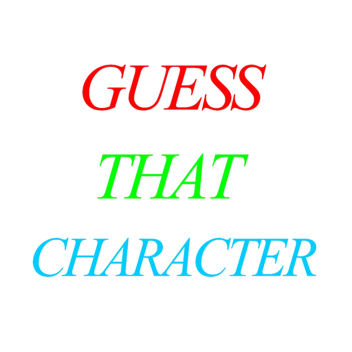 Guess That Character (ALPHA)