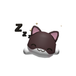 Sleeping Johnny Cat Hat