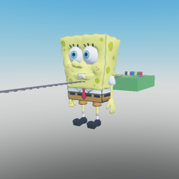 Cart Ride Into Sponge Bob