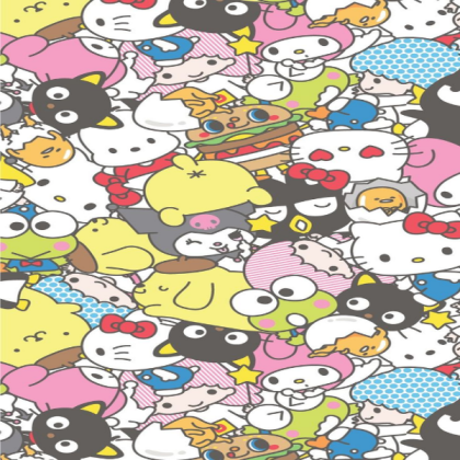 -hello kitty all character - Roblox decal
