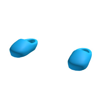 Blue Slippers