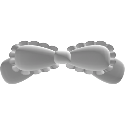 ♡ cutesi white ribbon bow