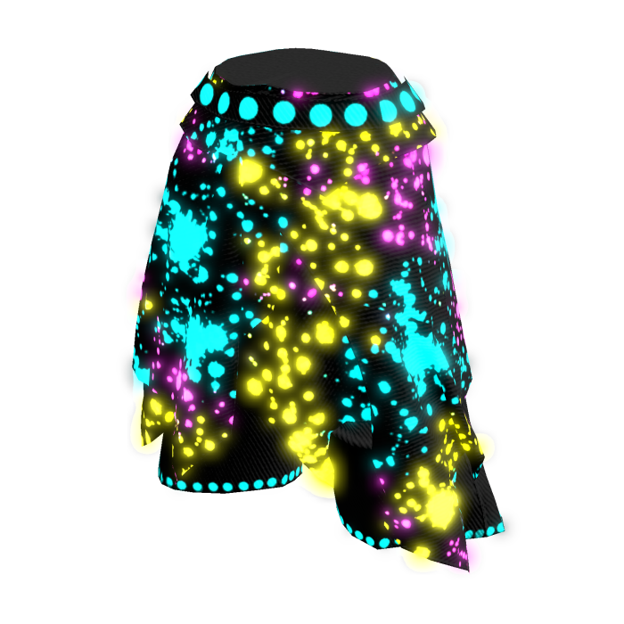 INA - Jorts Glow Monster Emissive Skirt