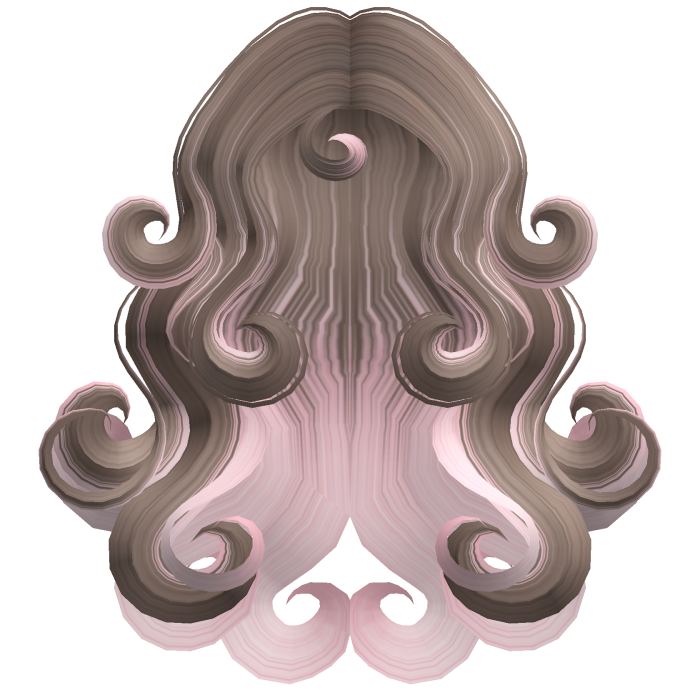 Mermaid Siren Swirls Milktea&Pink