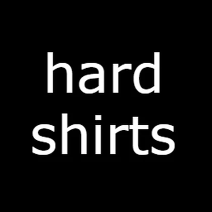 hard shirts ᅠ Roblox group icon