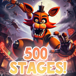 FNAF MEGA EASY OBBY 500 STAGES !!
