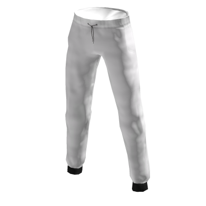 White Jogger Pants