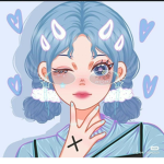 Lovely Blue Blue