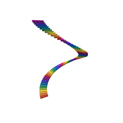 Rainbow Disappearing stairs