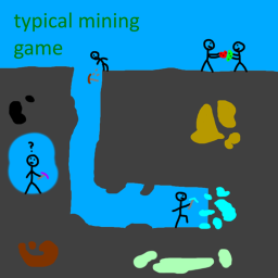 typical mining game(pre-alpha)