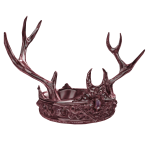 (CODE: 8PC) Pink Vanguard Antler Crown