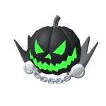 Halloween Pumpkin Head [ Green ]