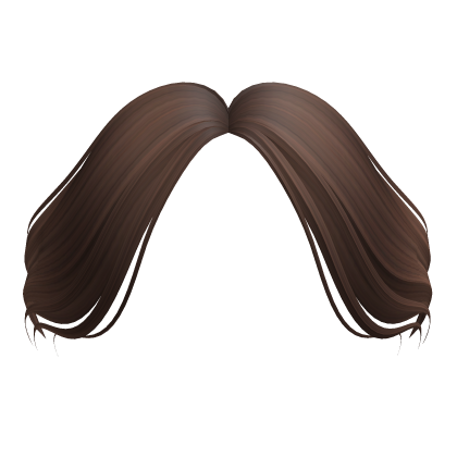 Curtain Bangs in Brown Roblox item