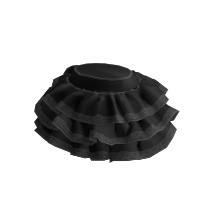Ruffle Skirt Black thumbnail