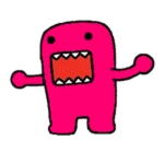 Pink Domo Roblox badge thumbnail