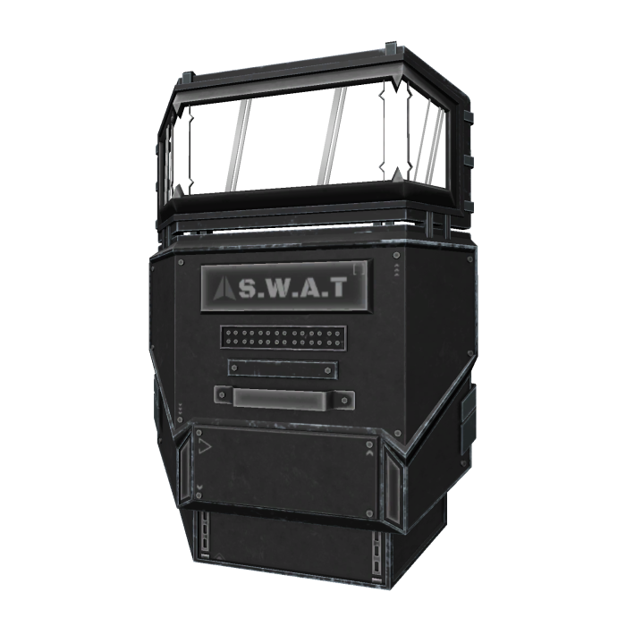 SWAT Riot Shield (Fits R6 Arm V2)